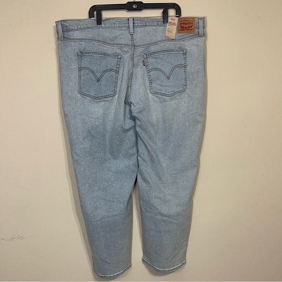 Levi’s rib cage straight blue jeans NWT women’s size 24W - Picture 7 of 10